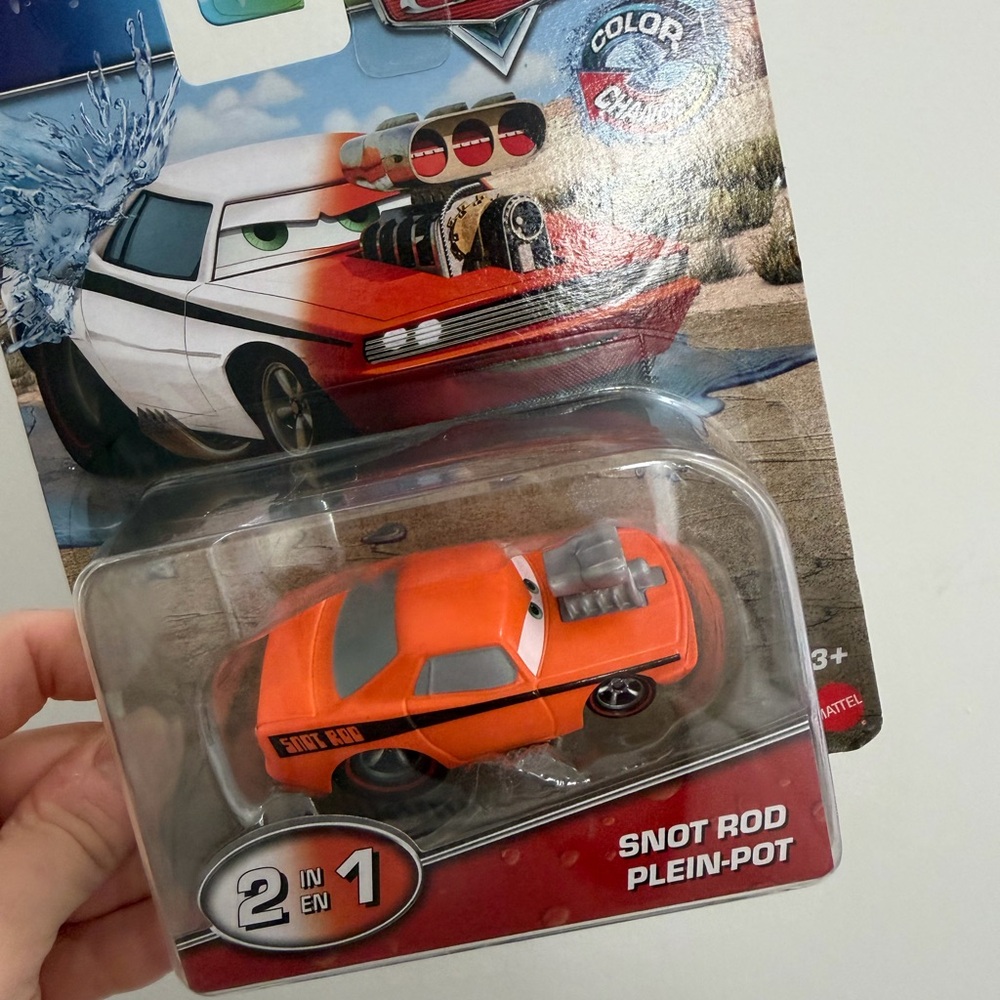 Disney Pixar Cars Snot Rod Color Changer